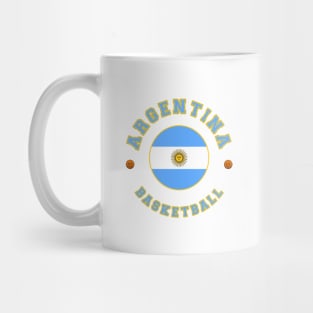 Argentina Basketball Mug